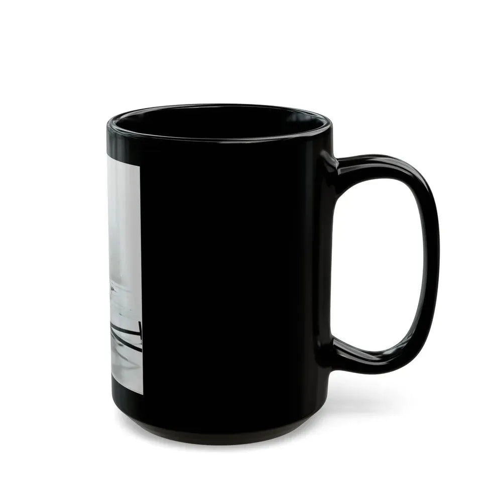 Joan Collins #463 (Vintage Female Icon) Black Coffee Mug - Go Mug Yourself