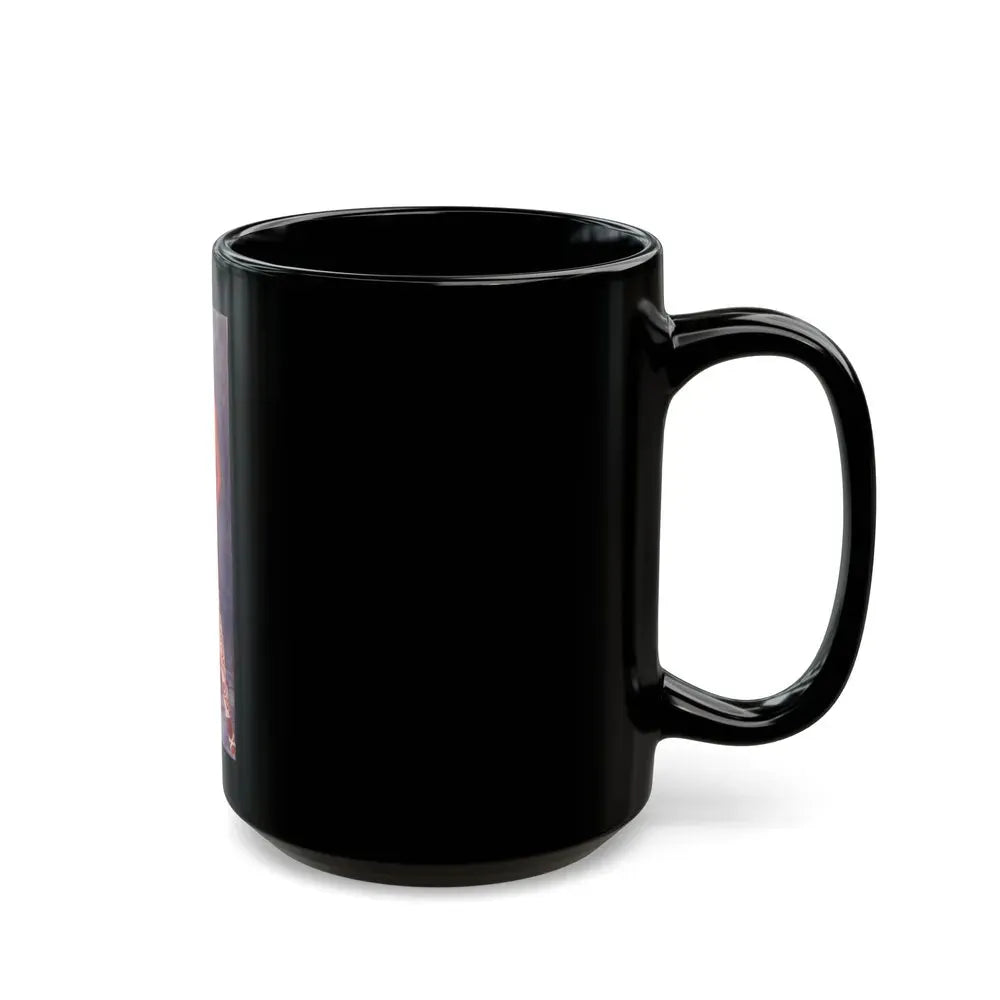 Joan Collins #464 (Vintage Female Icon) Black Coffee Mug - Go Mug Yourself