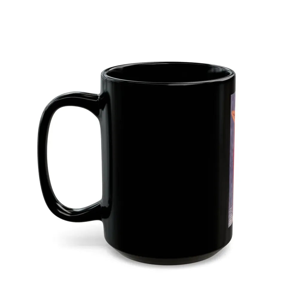 Joan Collins #464 (Vintage Female Icon) Black Coffee Mug - Go Mug Yourself