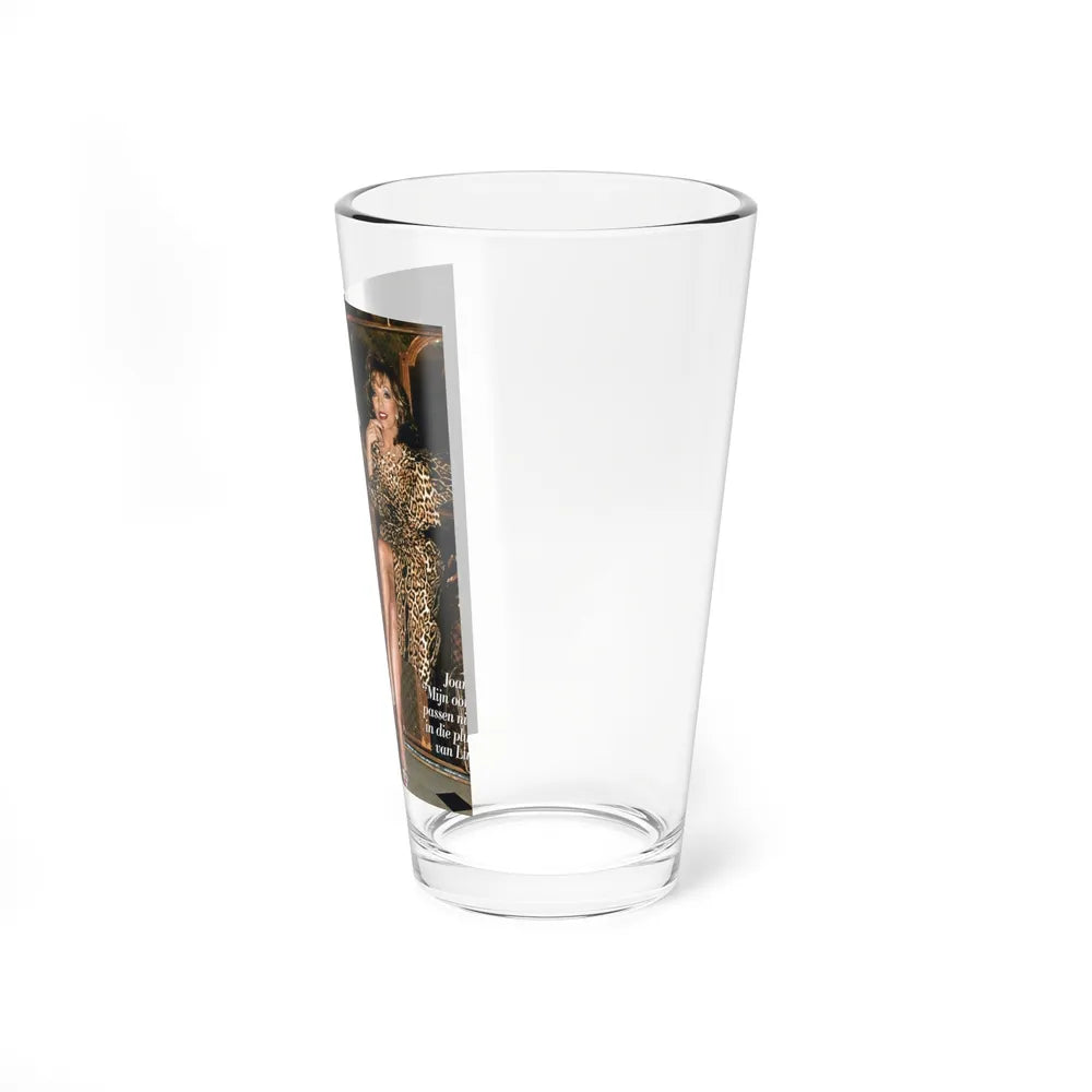 Joan Collins #468 (Vintage Female Icon) Pint Glass 16oz - Go Mug Yourself