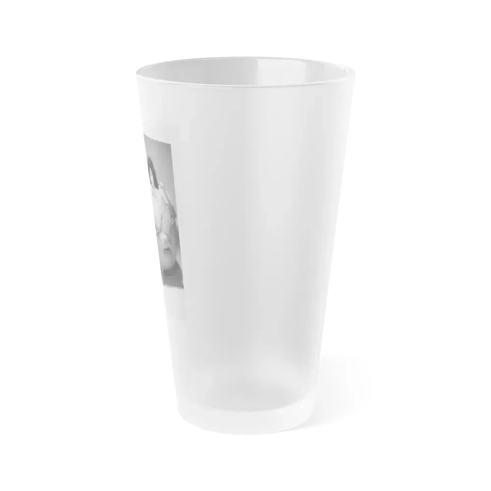 Joan Collins #470 (Vintage Female Icon) Frosted Pint Glass 16oz - Go Mug Yourself
