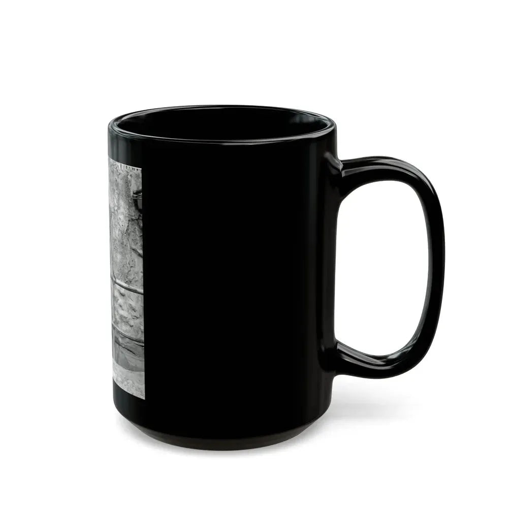 Joan Collins #471 (Vintage Female Icon) Black Coffee Mug - Go Mug Yourself