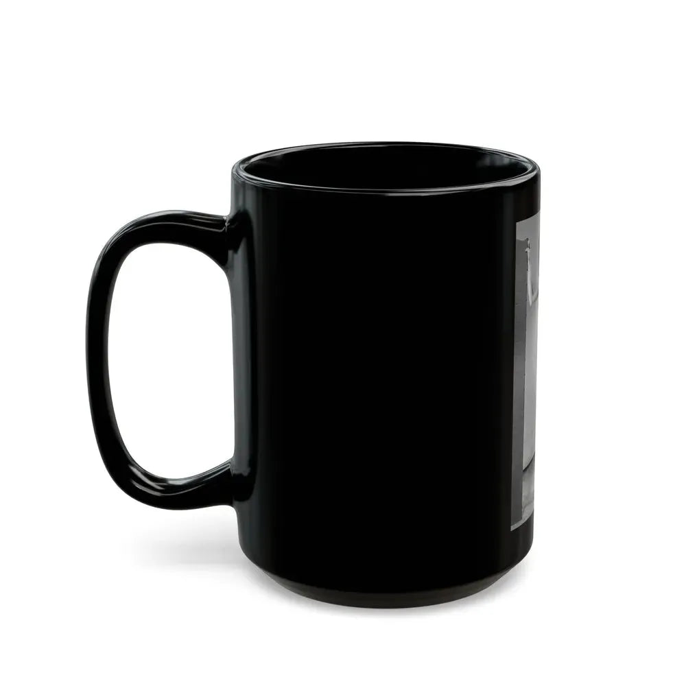 Joan Collins #473 (Vintage Female Icon) Black Coffee Mug - Go Mug Yourself