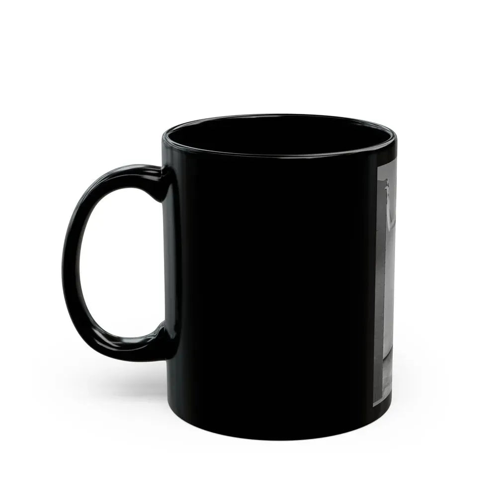 Joan Collins #473 (Vintage Female Icon) Black Coffee Mug - Go Mug Yourself