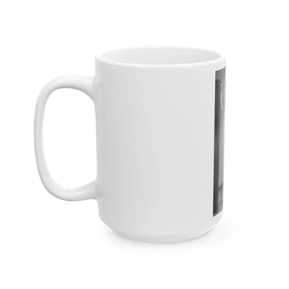 Joan Collins #473 (Vintage Female Icon) White Coffee Mug - Go Mug Yourself
