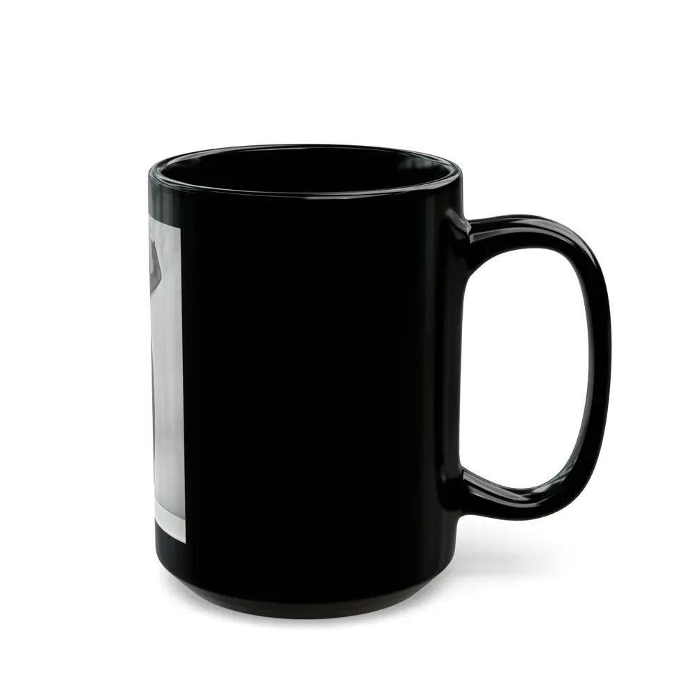 Joan Collins #474 (Vintage Female Icon) Black Coffee Mug - Go Mug Yourself