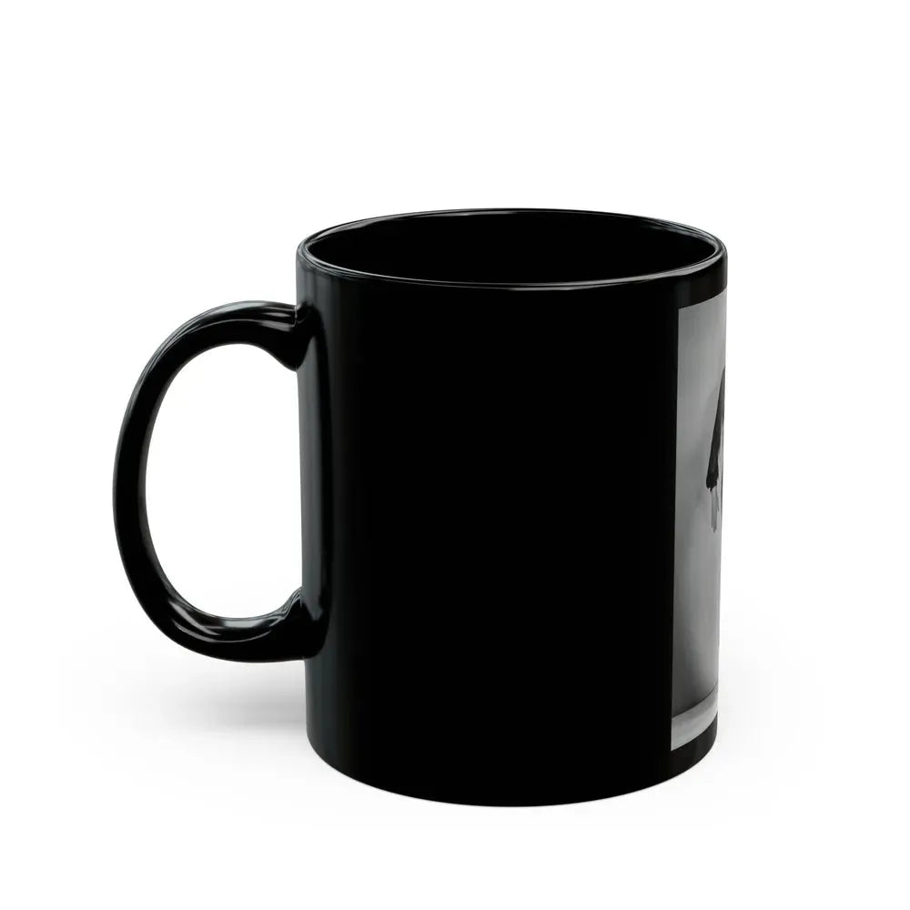 Joan Collins #474 (Vintage Female Icon) Black Coffee Mug - Go Mug Yourself