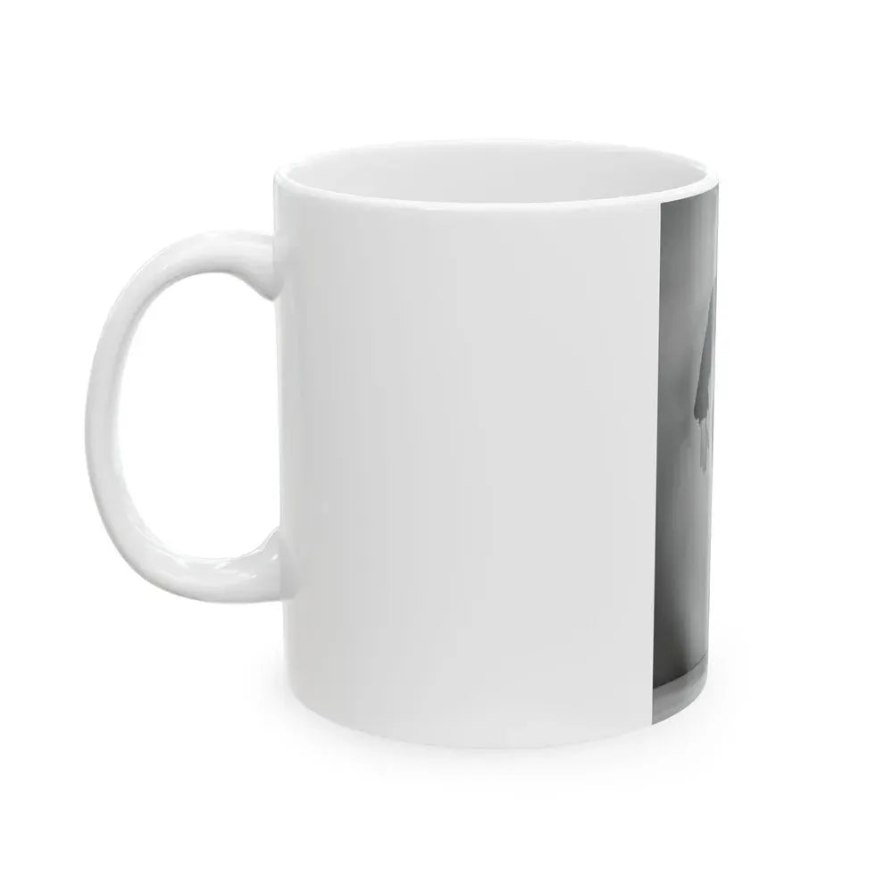 Joan Collins #474 (Vintage Female Icon) White Coffee Mug - Go Mug Yourself