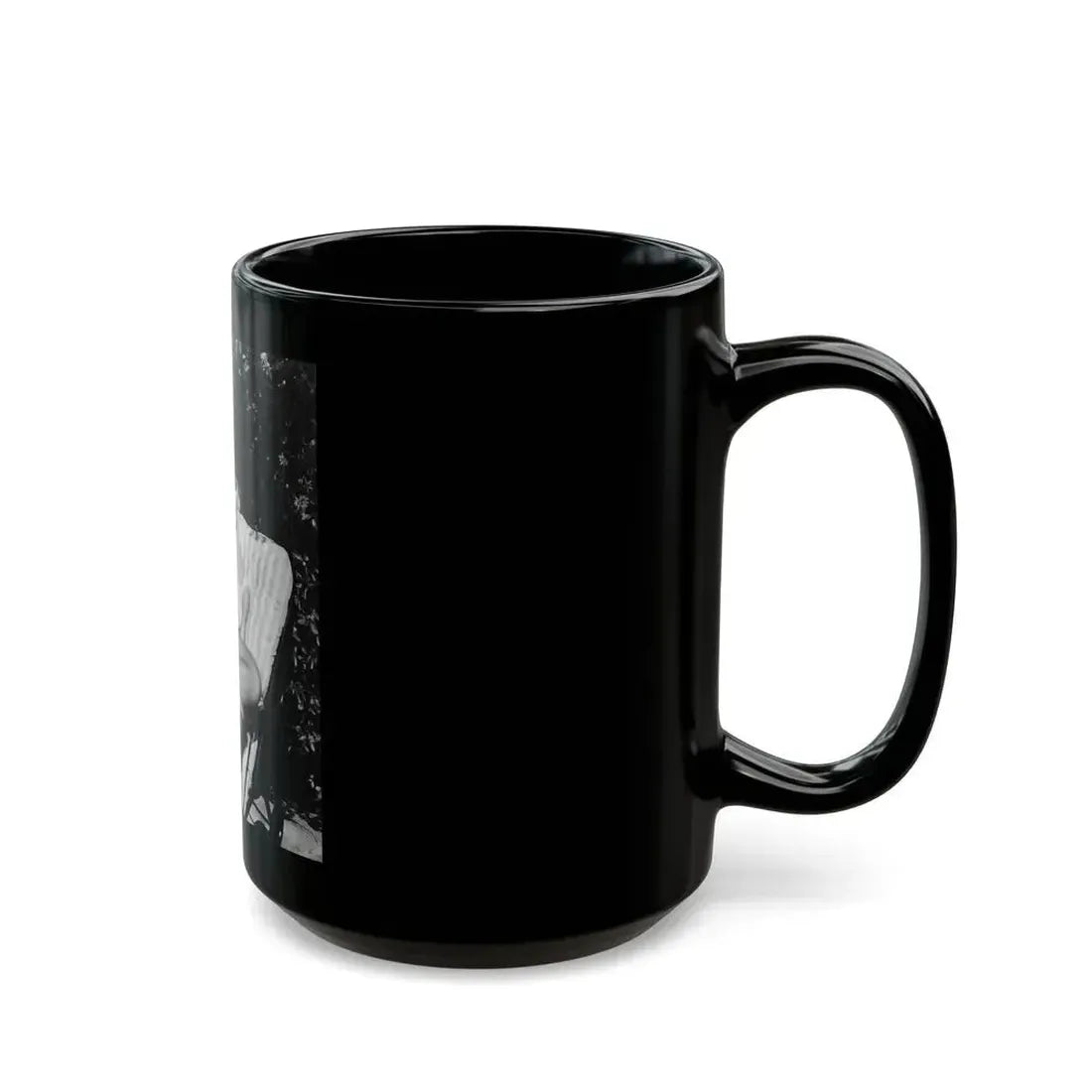 Joan Collins #477 (Vintage Female Icon) Black Coffee Mug - Go Mug Yourself