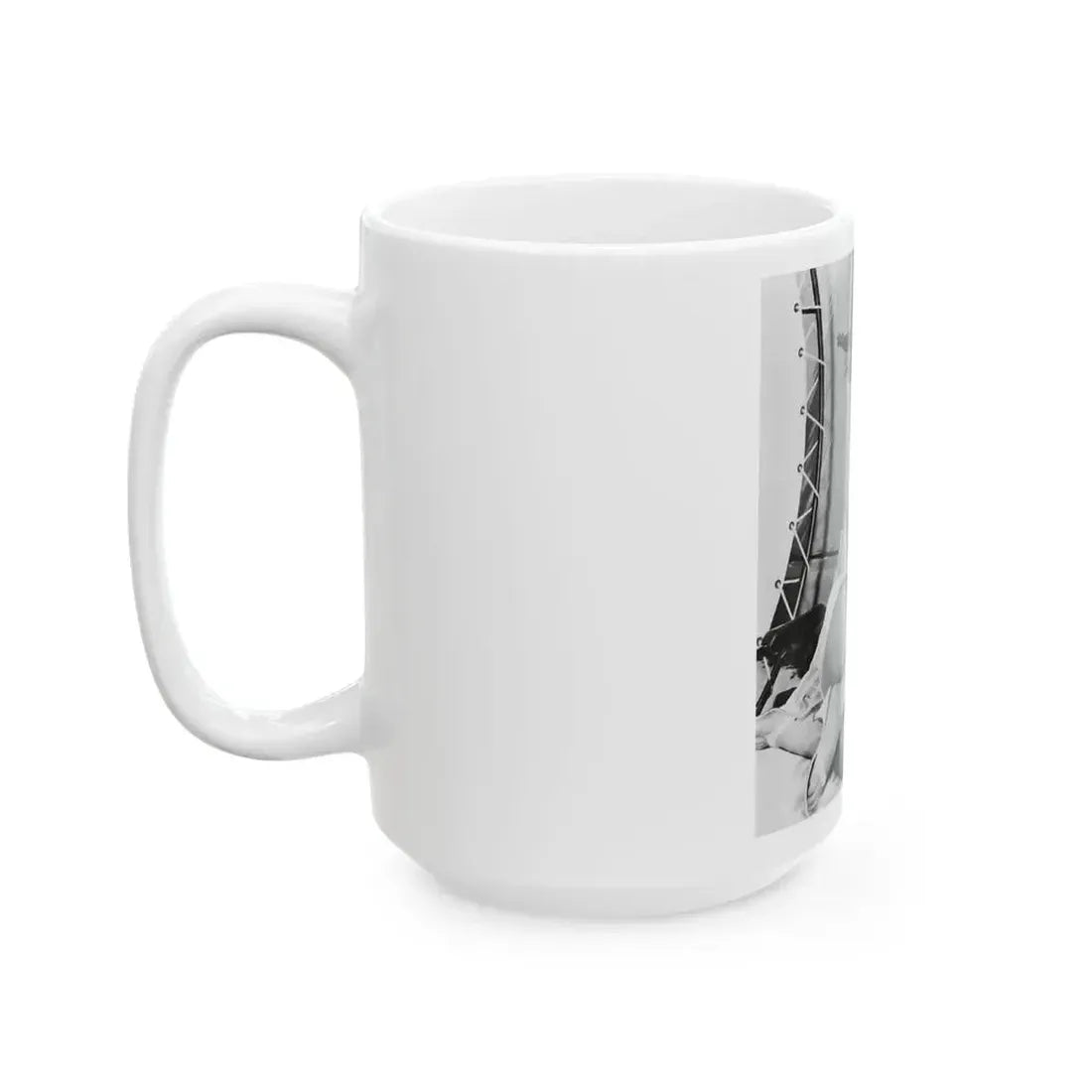 Joan Collins #477 (Vintage Female Icon) White Coffee Mug - Go Mug Yourself