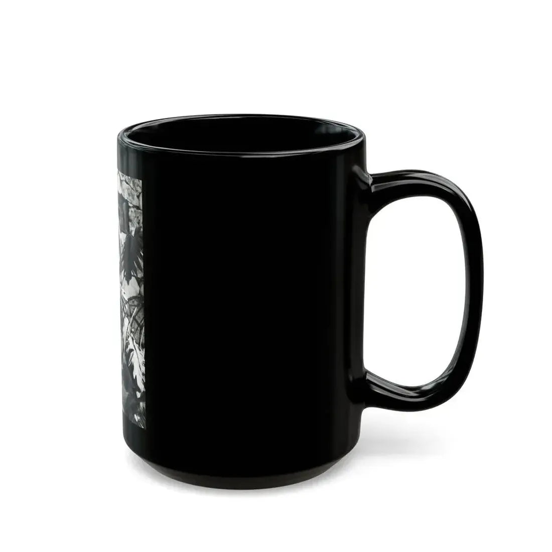 Joan Collins #479 (Vintage Female Icon) Black Coffee Mug - Go Mug Yourself