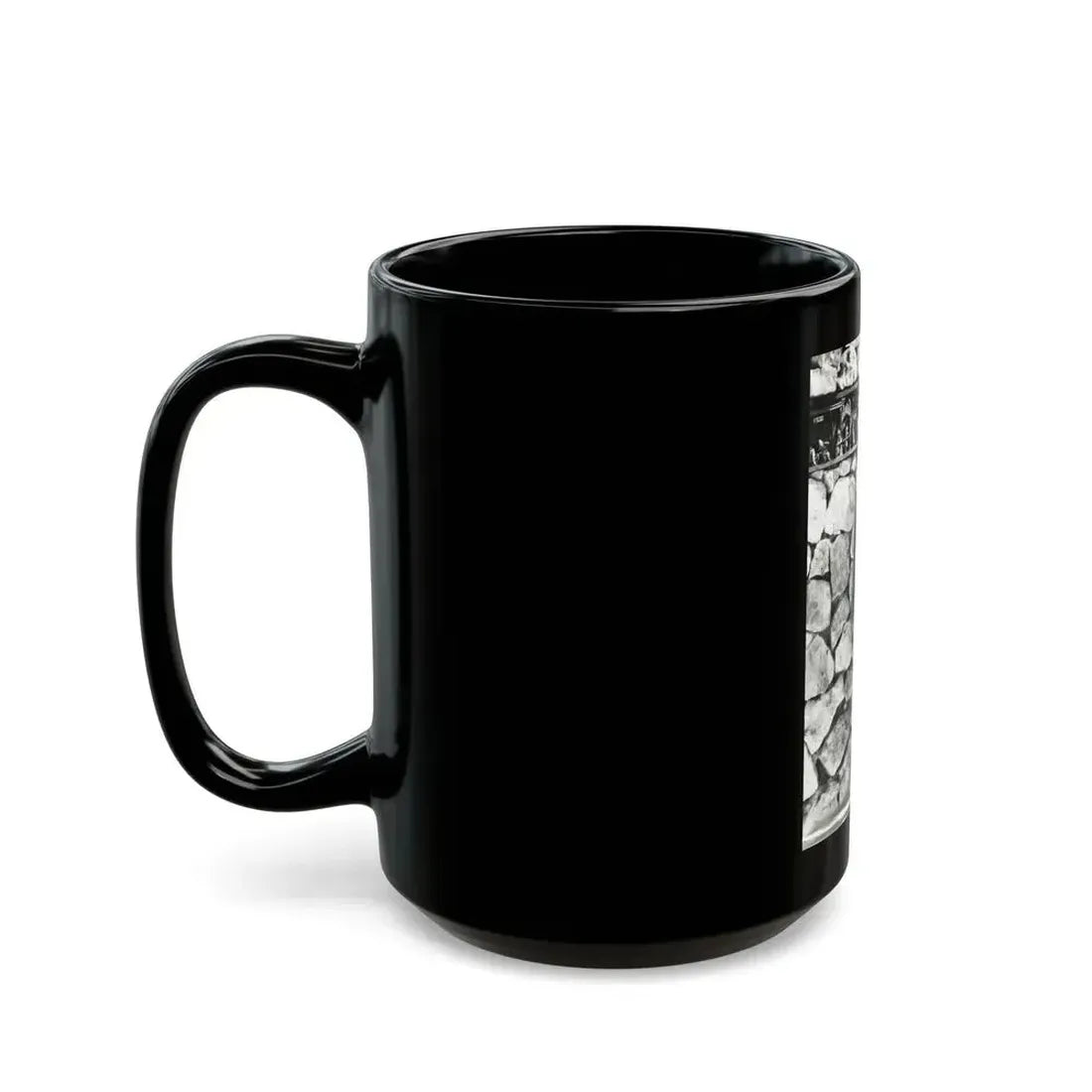 Joan Collins #479 (Vintage Female Icon) Black Coffee Mug - Go Mug Yourself