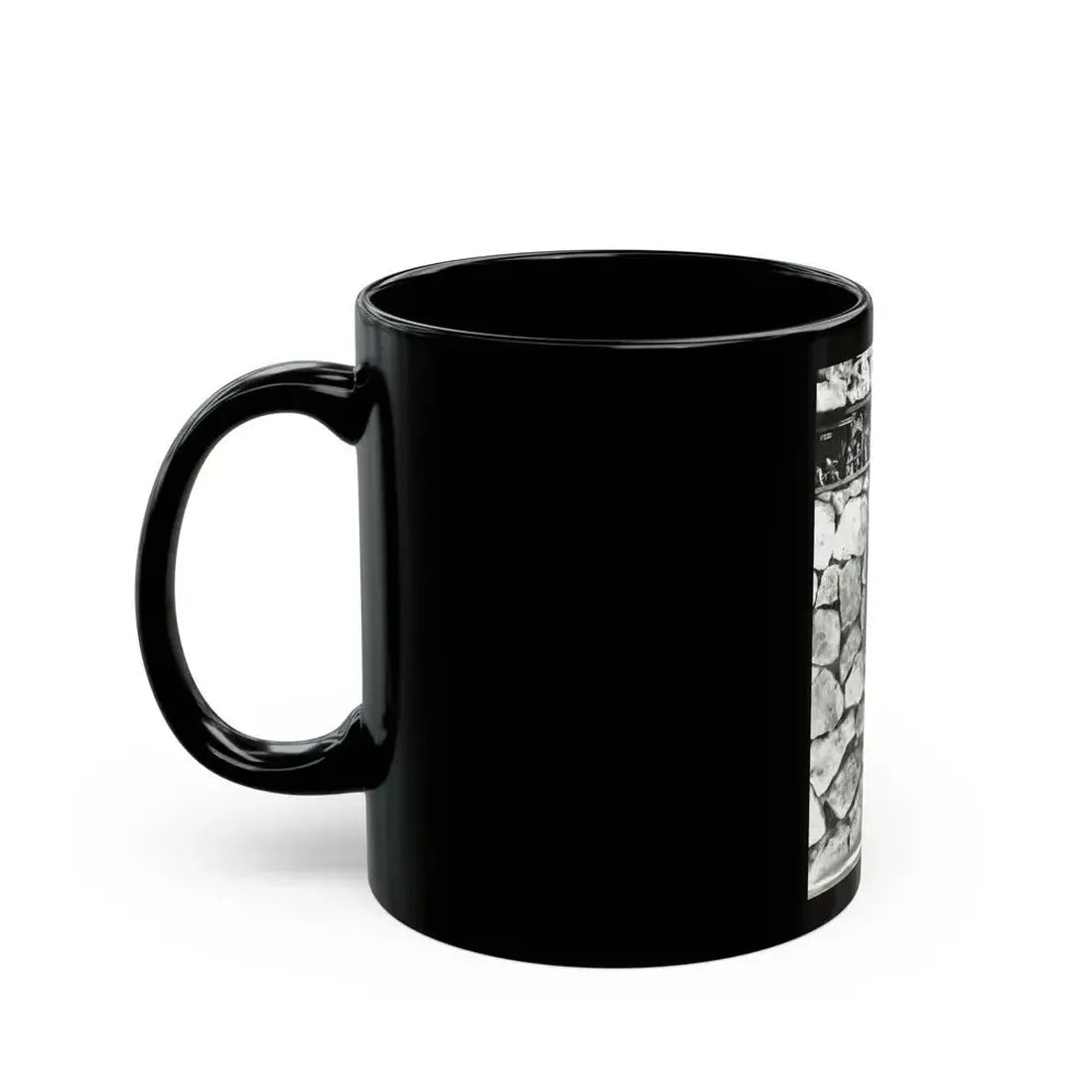 Joan Collins #479 (Vintage Female Icon) Black Coffee Mug - Go Mug Yourself