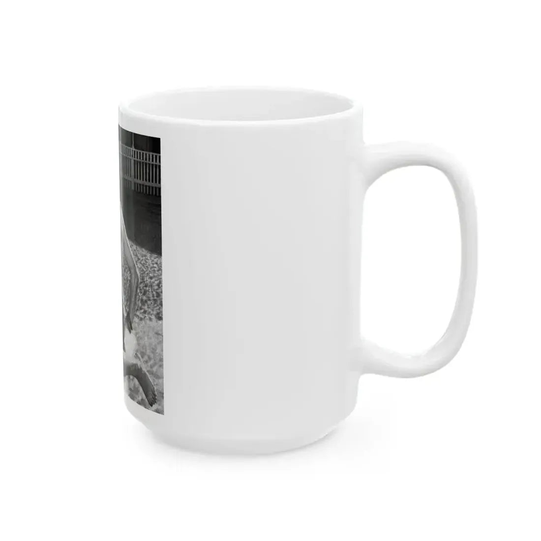 Joan Collins #491 (Vintage Female Icon) White Coffee Mug - Go Mug Yourself
