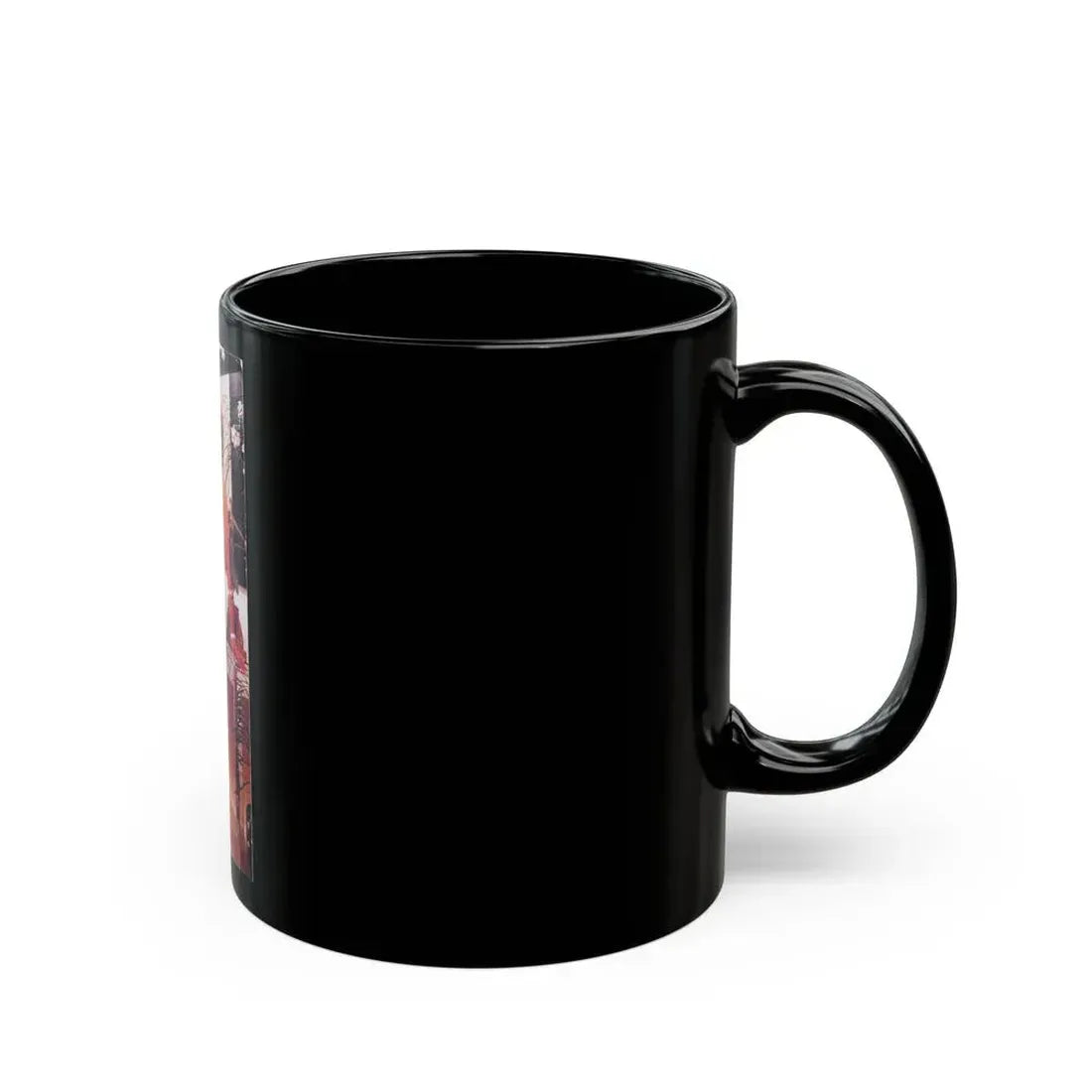 Joan Collins #493 (Vintage Female Icon) Black Coffee Mug - Go Mug Yourself