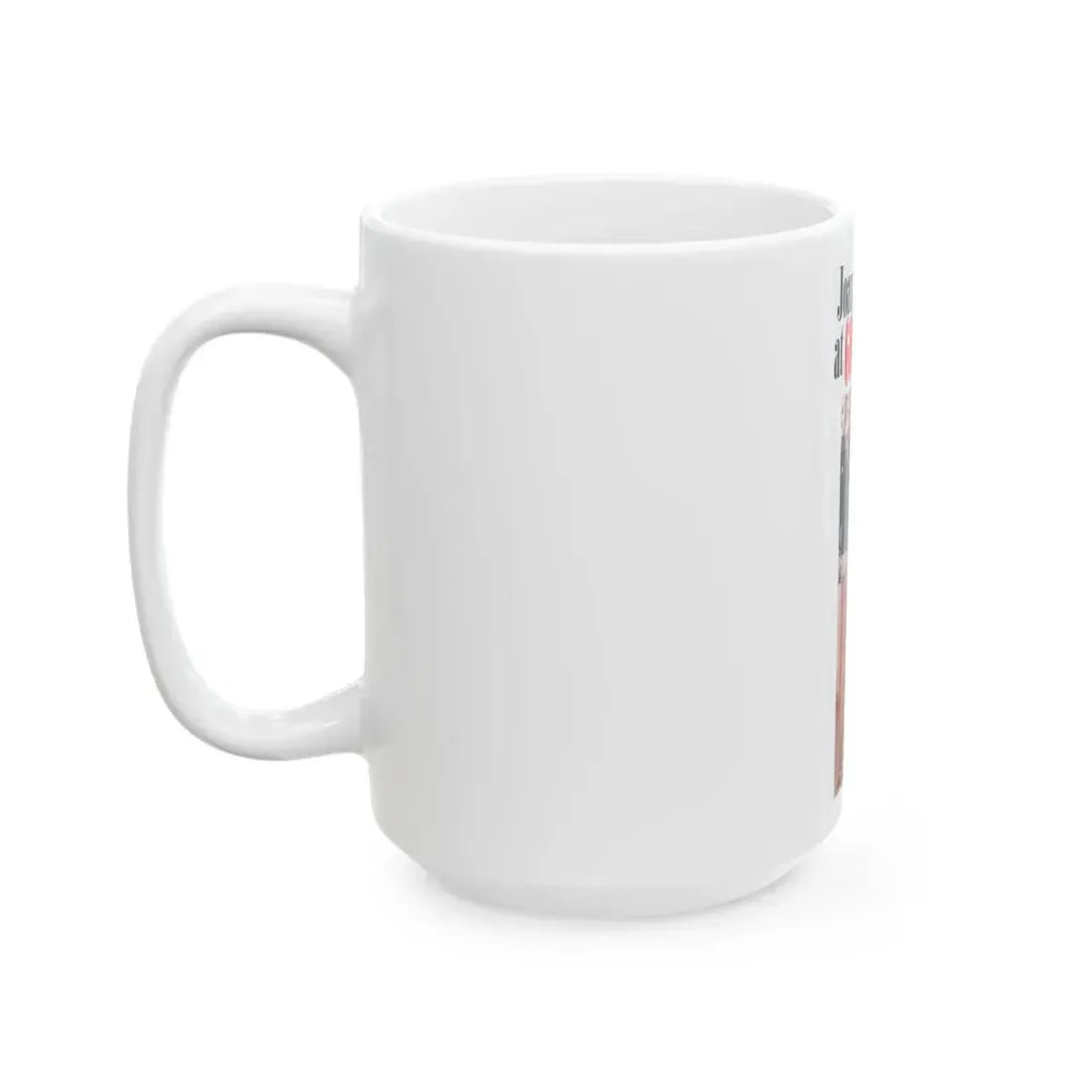 Joan Collins #493 (Vintage Female Icon) White Coffee Mug - Go Mug Yourself
