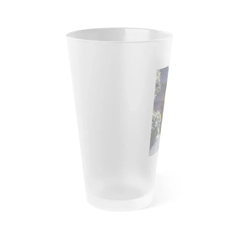 Joan Collins #495 (Vintage Female Icon) Frosted Pint Glass 16oz - Go Mug Yourself