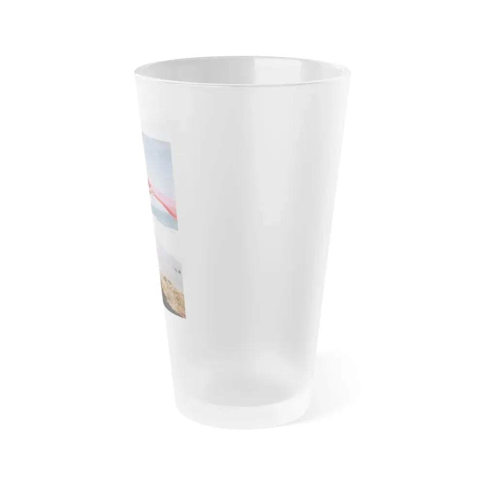 Joan Collins #496 (Vintage Female Icon) Frosted Pint Glass 16oz - Go Mug Yourself