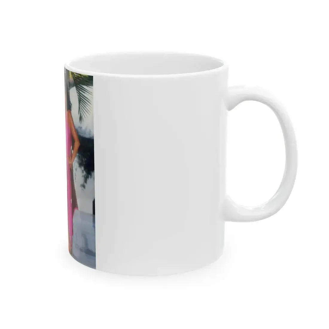Joan Collins #499 (Vintage Female Icon) White Coffee Mug - Go Mug Yourself