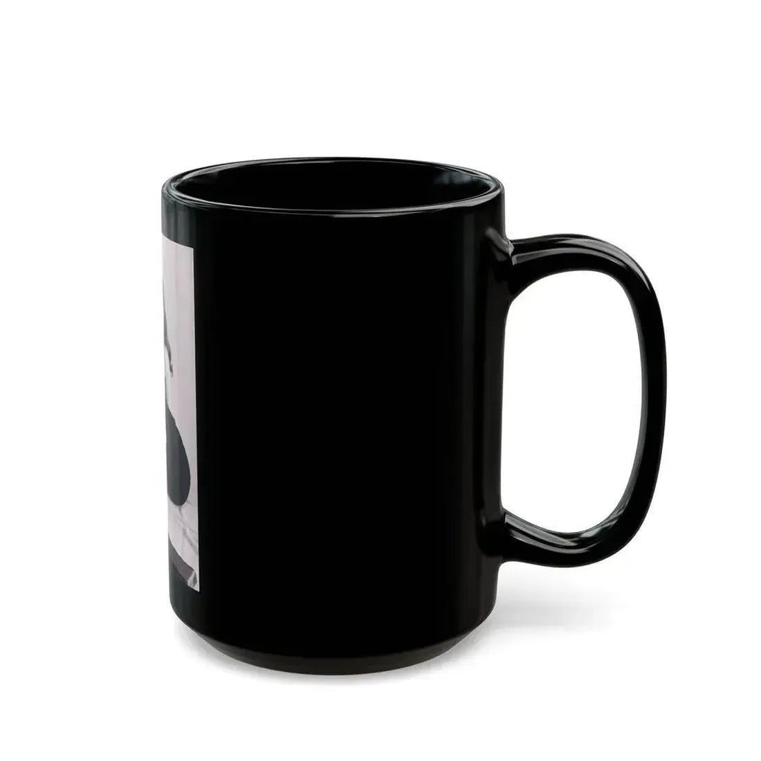 Joan Collins #515 (Vintage Female Icon) Black Coffee Mug - Go Mug Yourself
