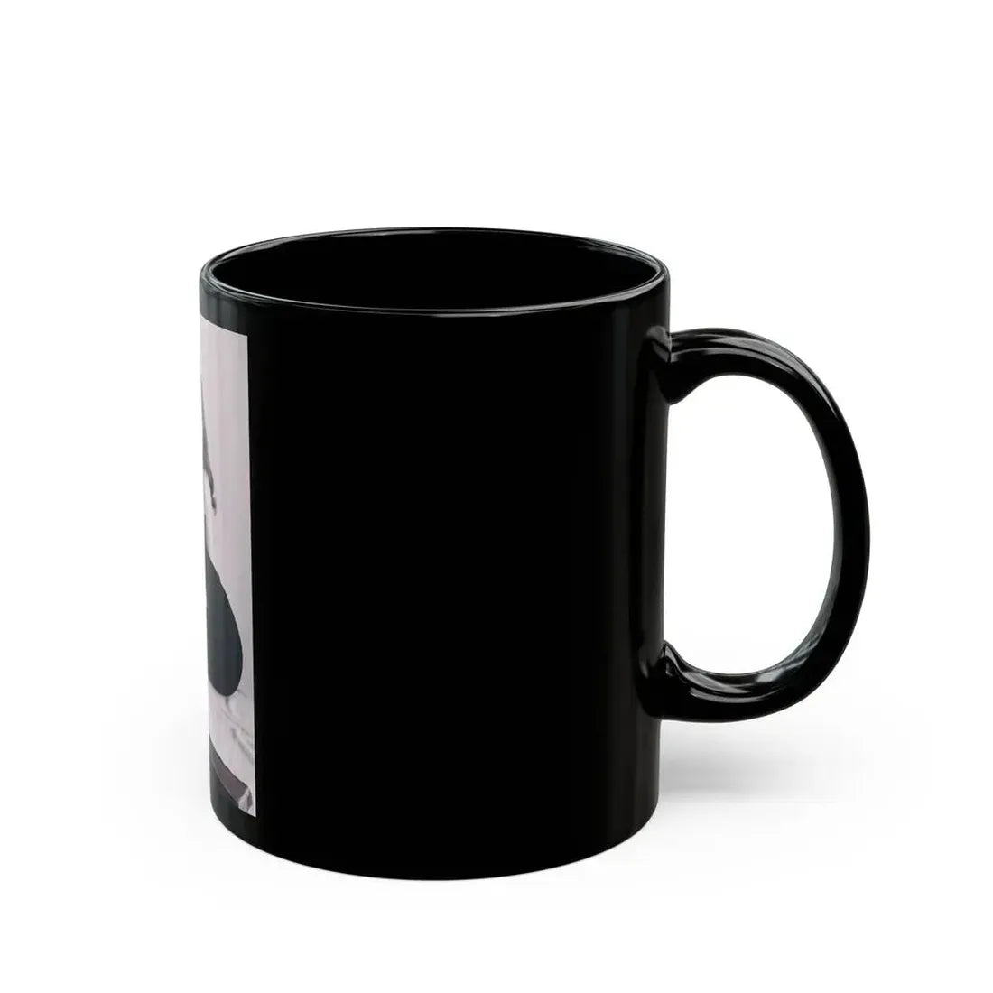Joan Collins #515 (Vintage Female Icon) Black Coffee Mug - Go Mug Yourself