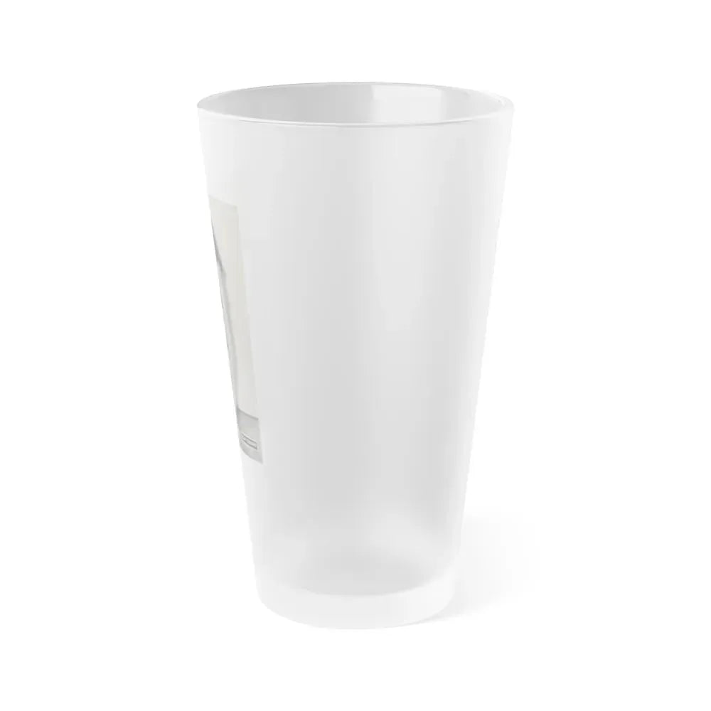 Joan Collins #516 (Vintage Female Icon) Frosted Pint Glass 16oz - Go Mug Yourself