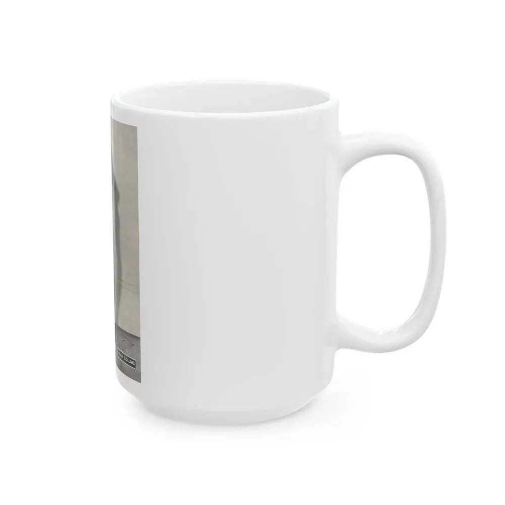 Joan Collins #516 (Vintage Female Icon) White Coffee Mug - Go Mug Yourself