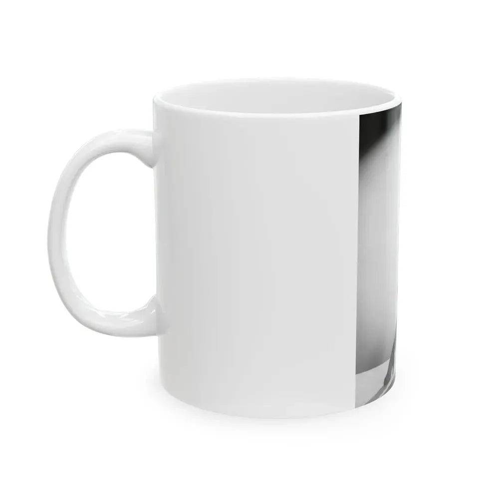 Joan Collins #517 (Vintage Female Icon) White Coffee Mug - Go Mug Yourself