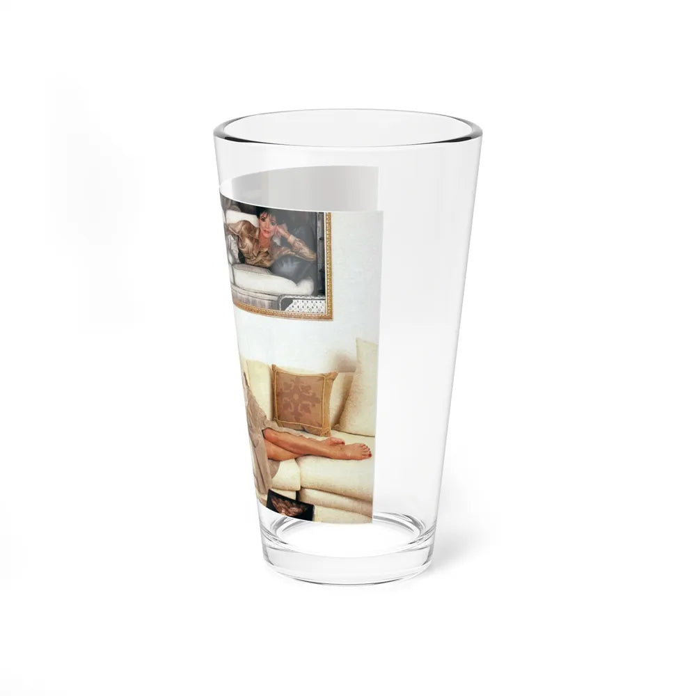 Joan Collins #522 (Vintage Female Icon) Pint Glass 16oz - Go Mug Yourself