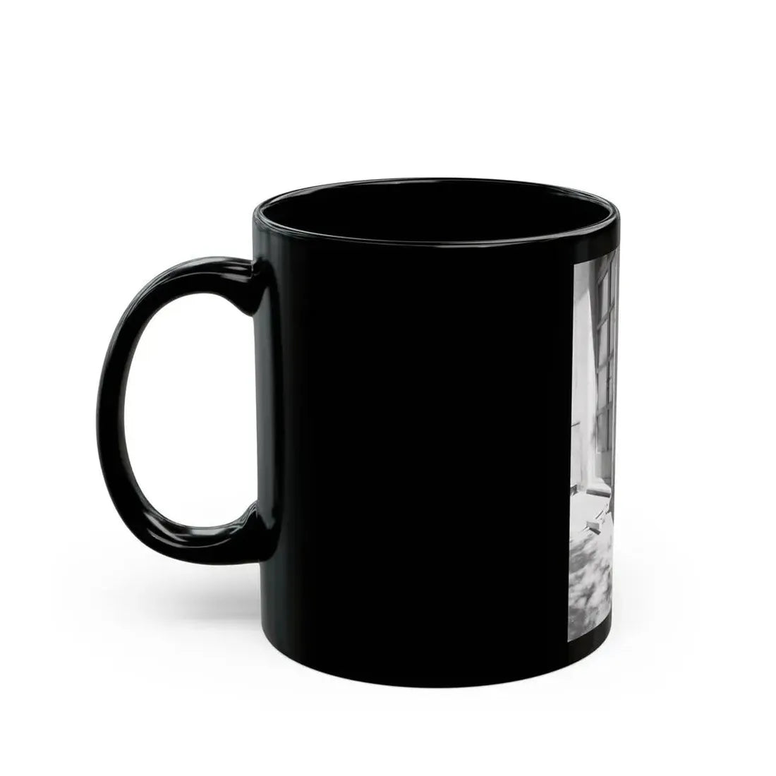 Joan Collins #524 (Vintage Female Icon) Black Coffee Mug - Go Mug Yourself