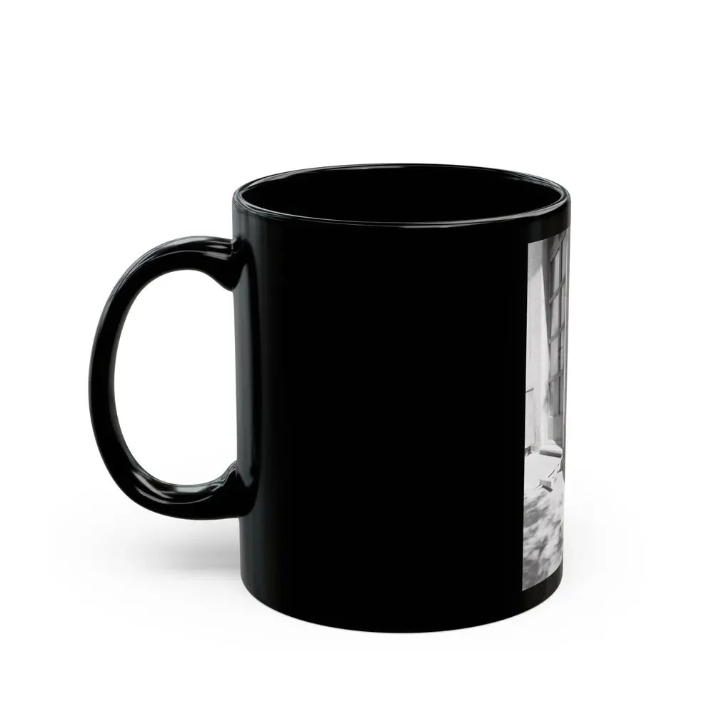 Joan Collins #524 (Vintage Female Icon) Black Coffee Mug - Go Mug Yourself