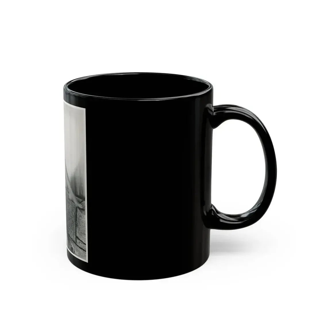 Joan Collins #526 (Vintage Female Icon) Black Coffee Mug - Go Mug Yourself
