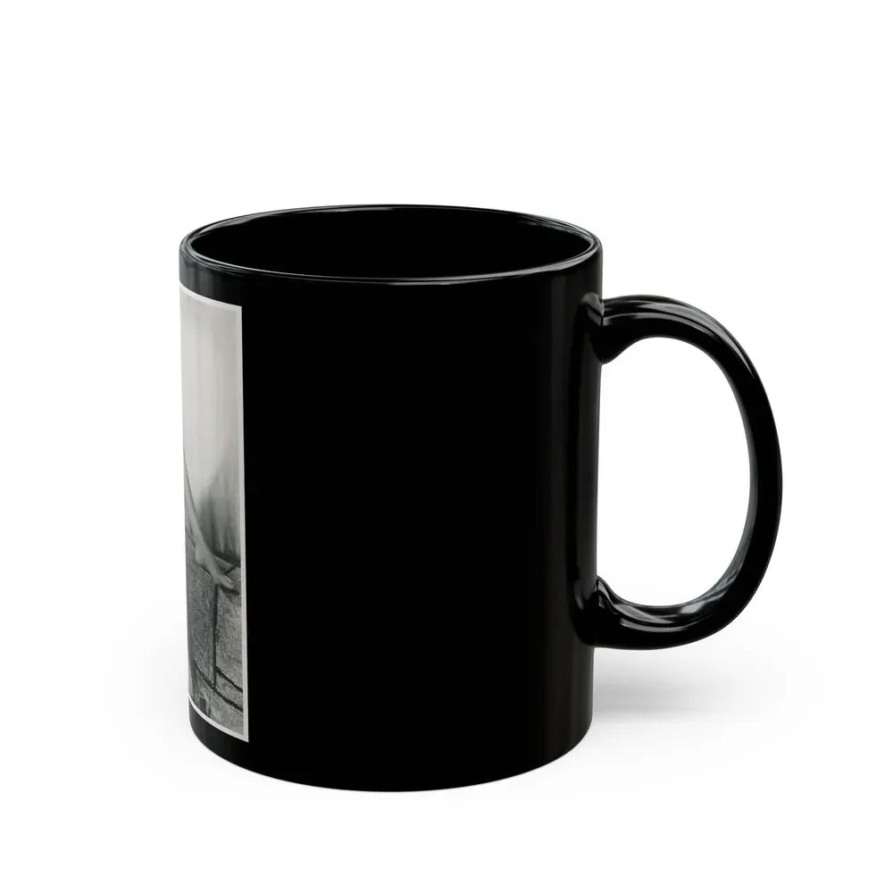 Joan Collins #526 (Vintage Female Icon) Black Coffee Mug - Go Mug Yourself