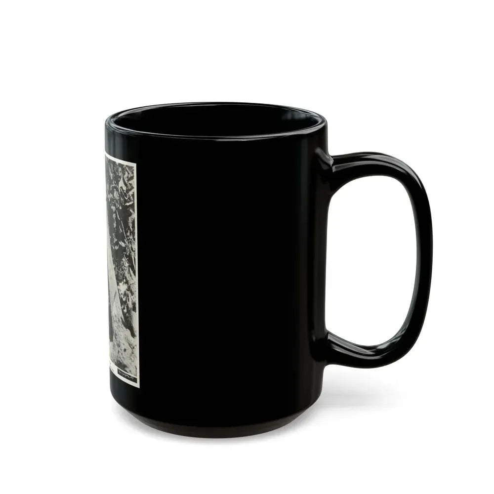 Joan Collins #527 (Vintage Female Icon) Black Coffee Mug - Go Mug Yourself