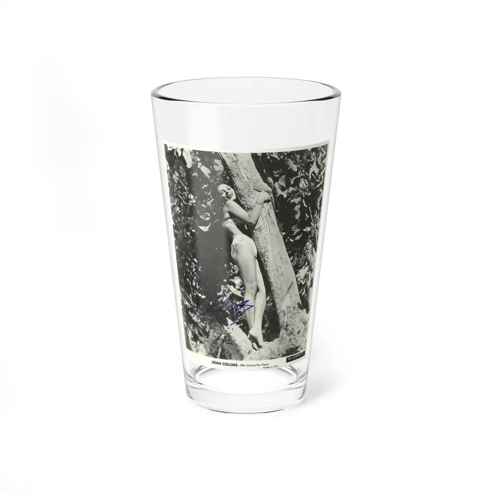 Joan Collins #527 (Vintage Female Icon) Pint Glass 16oz 16oz - Go Mug Yourself