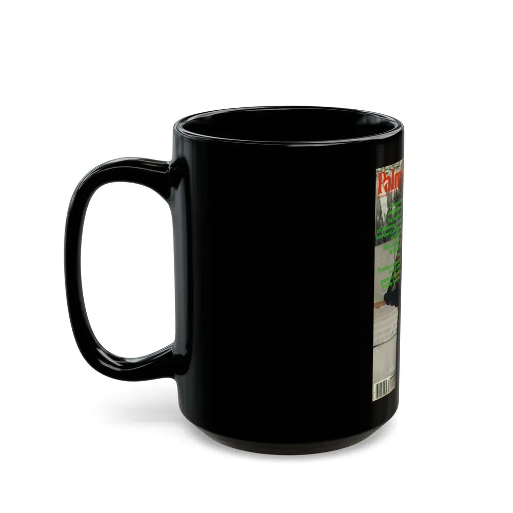 Joan Collins #528 - Mag. Cover (Vintage Female Icon) Black Coffee Mug - Go Mug Yourself