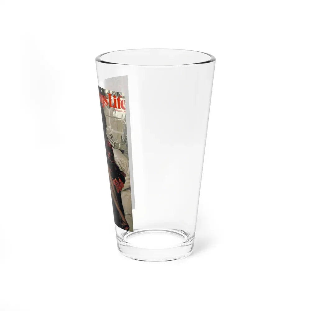 Joan Collins #528 - Mag. Cover (Vintage Female Icon) Pint Glass 16oz - Go Mug Yourself