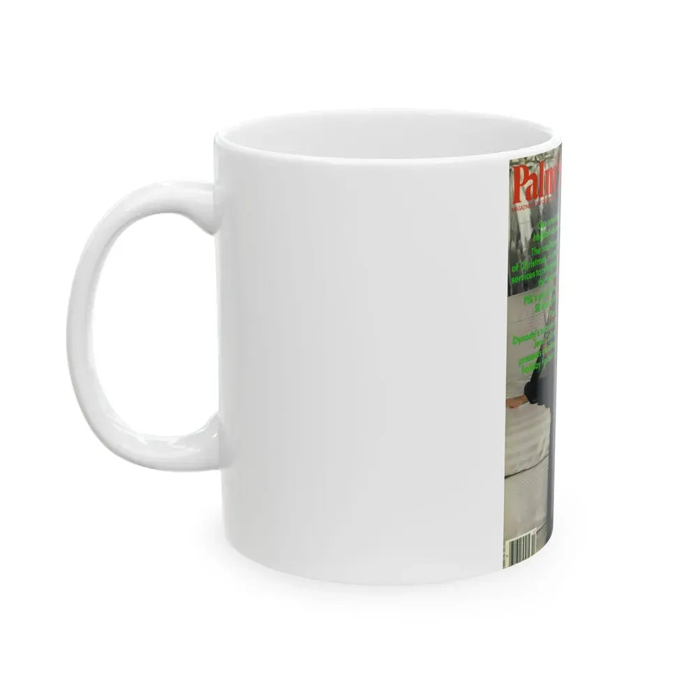 Joan Collins #528 - Mag. Cover (Vintage Female Icon) White Coffee Mug - Go Mug Yourself