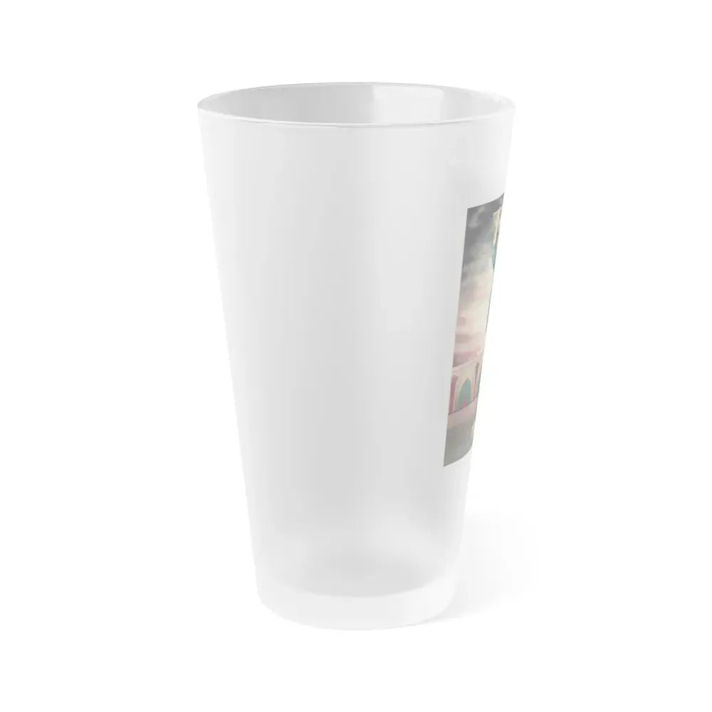 Joan Collins #535 (Vintage Female Icon) Frosted Pint Glass 16oz - Go Mug Yourself
