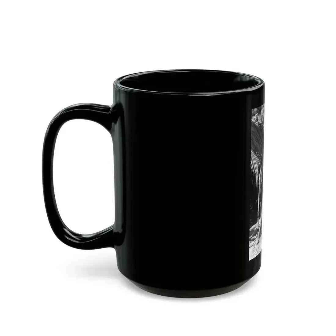 Joan Collins #536 (Vintage Female Icon) Black Coffee Mug - Go Mug Yourself