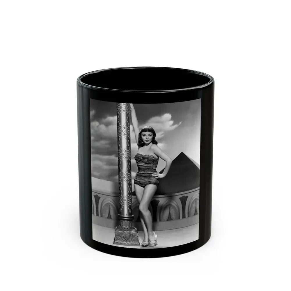 Joan Collins #537 (Vintage Female Icon) Black Coffee Mug 11oz - Go Mug Yourself