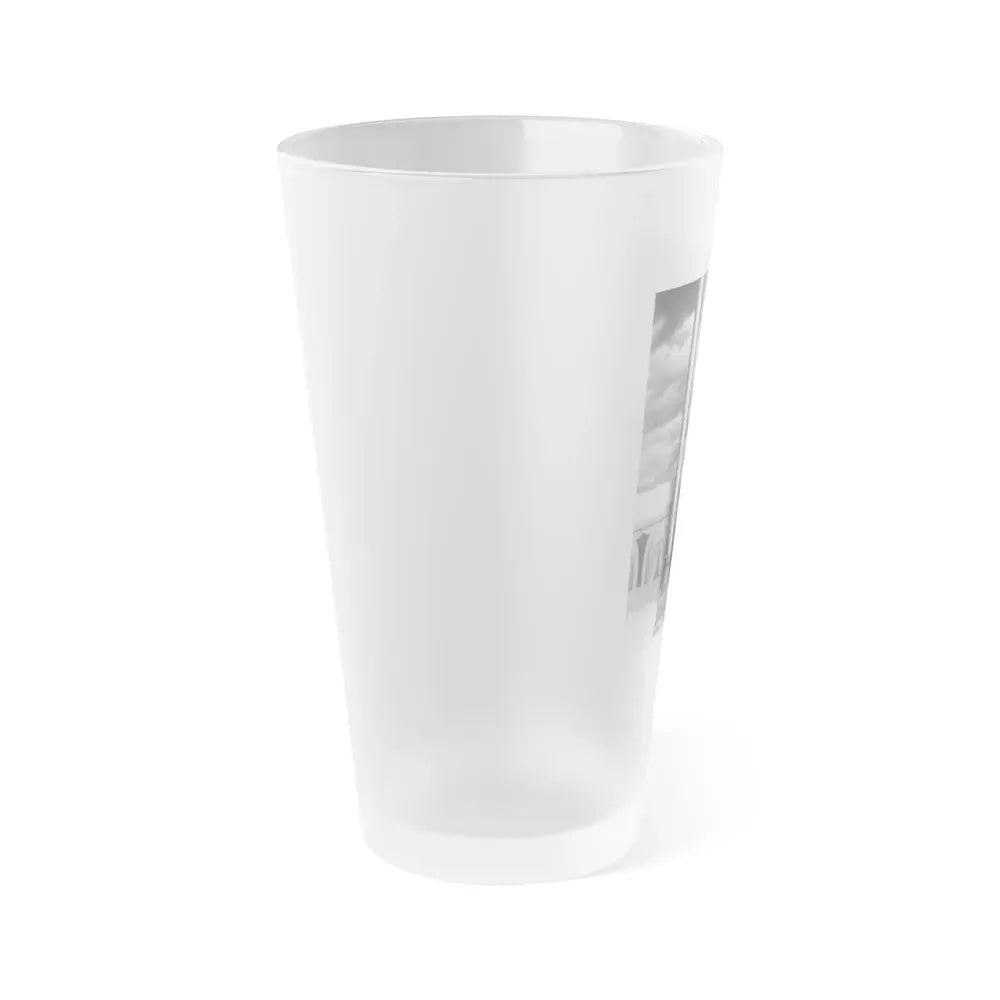 Joan Collins #537 (Vintage Female Icon) Frosted Pint Glass 16oz - Go Mug Yourself
