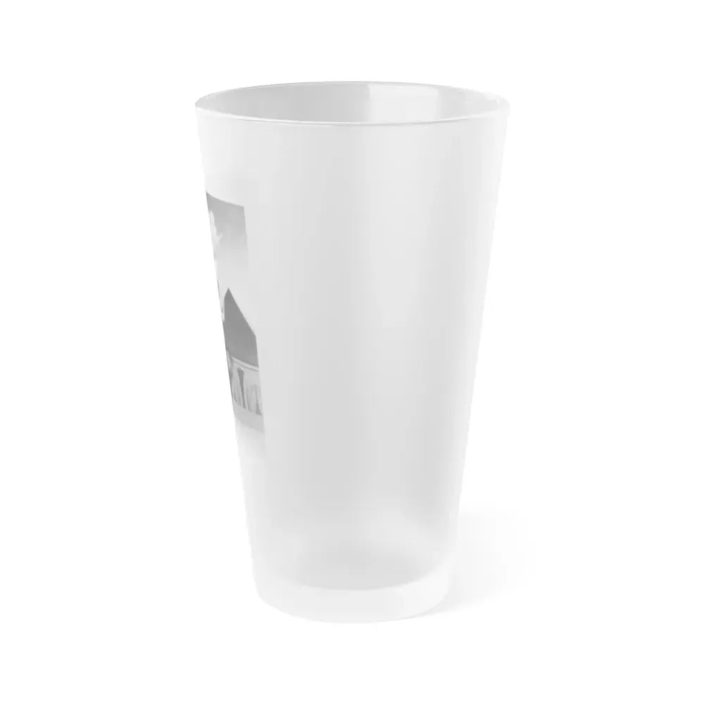 Joan Collins #537 (Vintage Female Icon) Frosted Pint Glass 16oz - Go Mug Yourself