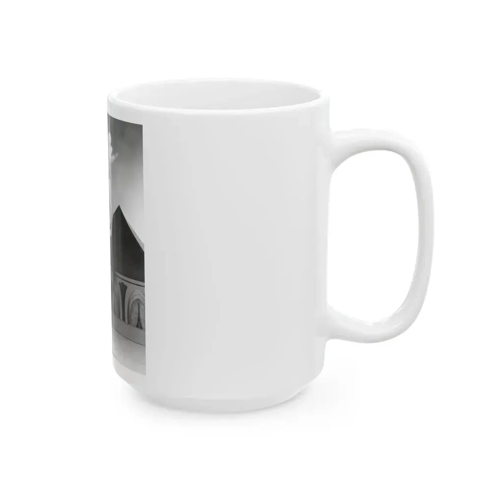 Joan Collins #537 (Vintage Female Icon) White Coffee Mug - Go Mug Yourself