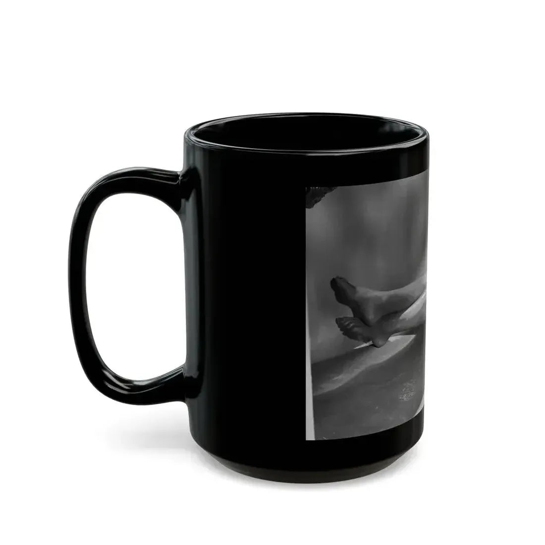 Joan Collins #540 (Vintage Female Icon) Black Coffee Mug - Go Mug Yourself
