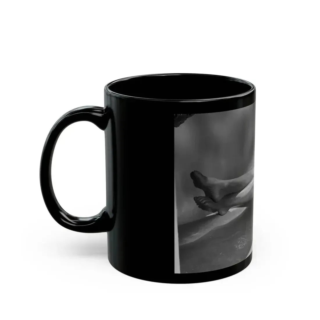 Joan Collins #540 (Vintage Female Icon) Black Coffee Mug - Go Mug Yourself