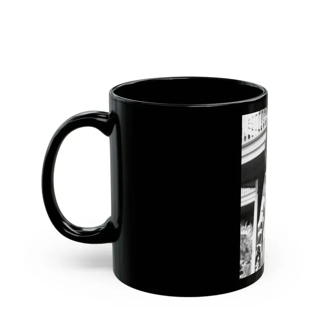 Joan Collins #548 (Vintage Female Icon) Black Coffee Mug - Go Mug Yourself