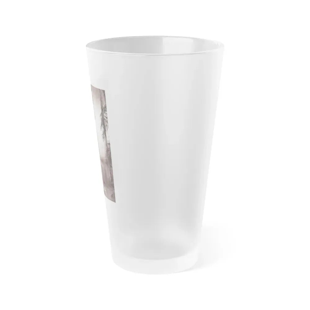 Joan Collins #559 (Vintage Female Icon) Frosted Pint Glass 16oz - Go Mug Yourself