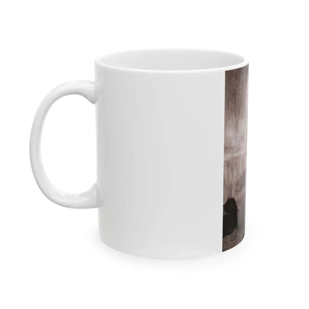 Joan Collins #559 (Vintage Female Icon) White Coffee Mug - Go Mug Yourself
