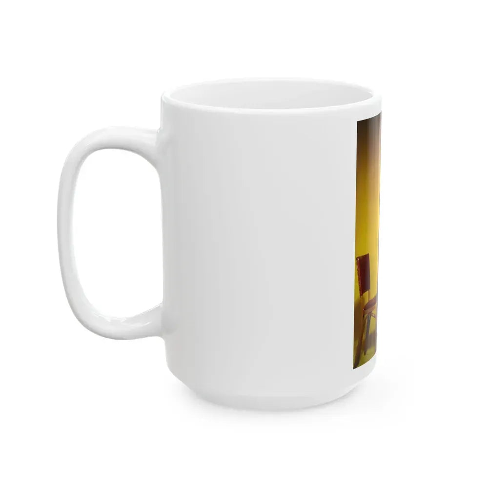 Joan Collins #562 (Vintage Female Icon) White Coffee Mug - Go Mug Yourself